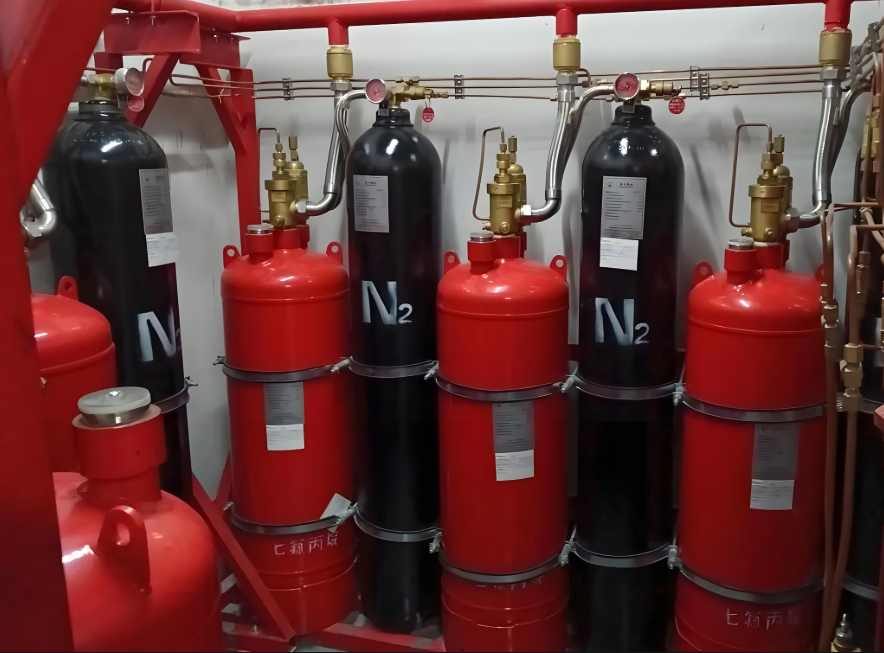 惰性气体灭火系统充装